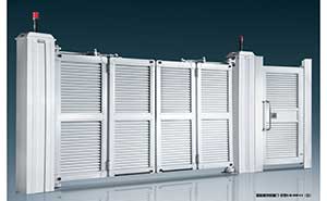 智能懸浮折疊門(mén)-開(kāi)泰LB-DD4A（白）