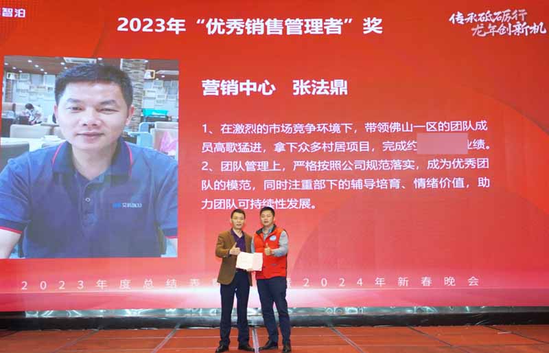 優(yōu)秀銷(xiāo)售管理獎(jiǎng)