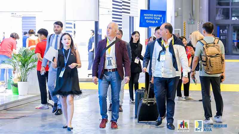 特邀來自歐美超過12個國家及地區(qū)的強大買家團組團觀展