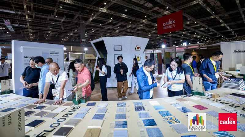 全新升級的材研設(shè)展區(qū)