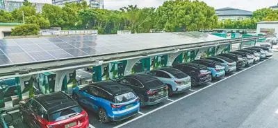 無錫車網(wǎng)互動驗證基地充電樁