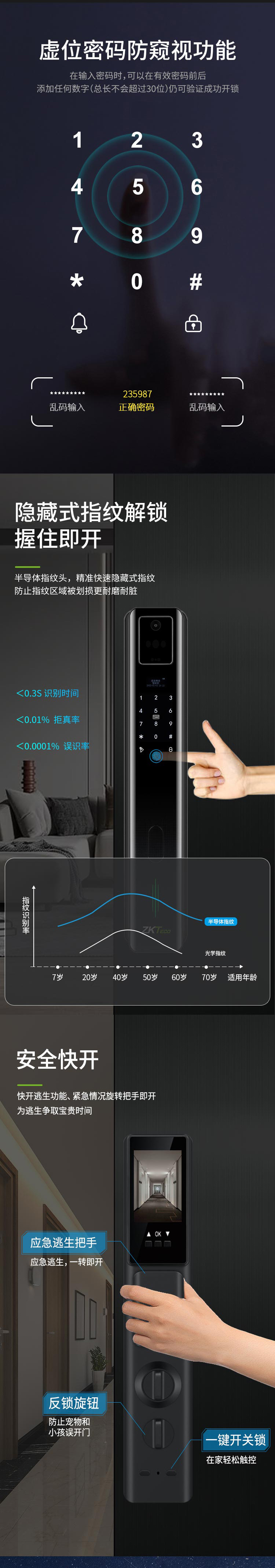 熵基面部鎖升級(jí)款ZM300：靈動(dòng)雙眸，無感喚醒刷臉開門