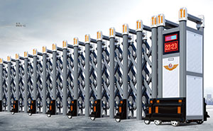 鋁合金伸縮門(mén) - 瑞博890A-G鋁合金伸縮門(mén)