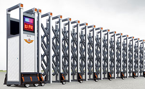 鋁合金伸縮門 - 銳祥822D-G鋁合金伸縮門