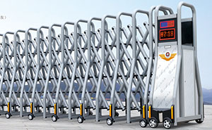 鋁合金伸縮門(mén) - 靚麗728D（銀灰）鋁合金伸縮門(mén)