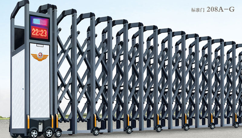 標(biāo)準(zhǔn)門208A-G鋁合金伸縮門