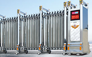 不銹鋼伸縮門(mén) - 精鋼門(mén)G397A不銹鋼伸縮門(mén)