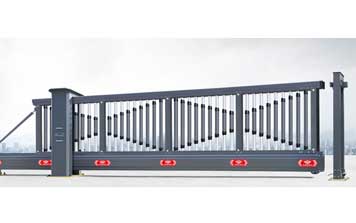 電動平移門 - 智能懸臂門918B-BS（深灰）