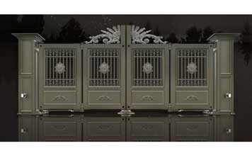 電動(dòng)折疊門 - 智能懸折門938-B7