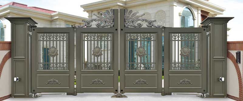 智能懸折門938-B7（深咖）