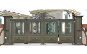 智能懸折門(mén)938-B7（深咖）