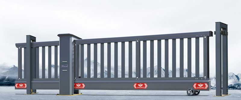 智能平移門(mén)906A（深灰）