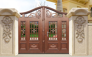 鋁藝大門 - 凡爾賽宮-開羅-FKL17302鋁藝大門