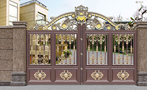 盧浮魅影-皇家-LHJ17126鋁藝大門