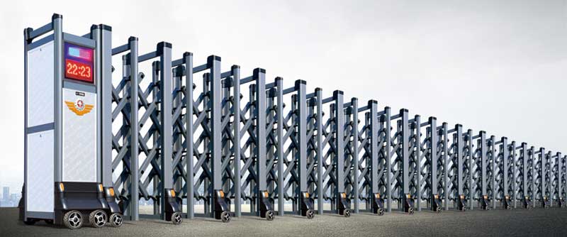 星18-B1（深灰）伸縮門(mén)