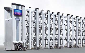 電動伸縮門 - 星18-19B（銀）伸縮門