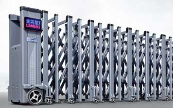 電動(dòng)伸縮門 - 星18-19A(深灰）伸縮門