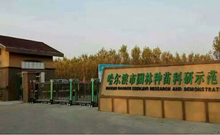 哈爾濱市園林種苗科研示范基地伸縮門工程案例 - 中出網-智能出入口與停車充電門戶