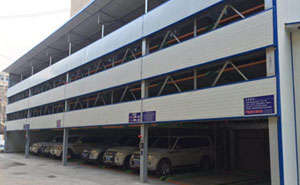 青海電科院（四層升降橫移式）立體車(chē)庫(kù)案例