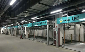 鄭州國(guó)網(wǎng)項(xiàng)目立體車庫(kù)案例 - 中出網(wǎng)-智能出入口與停車充電門戶