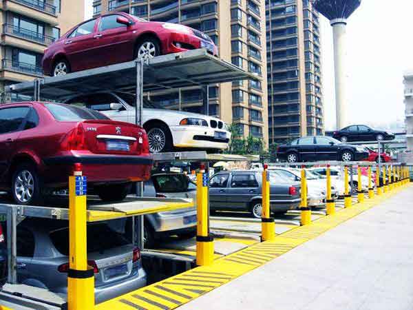 地坑式簡(jiǎn)易升降三層式立體車庫(kù)