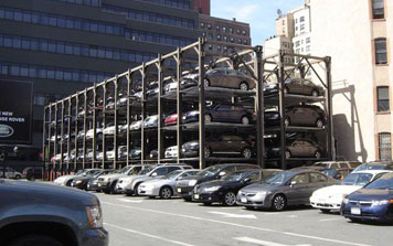 四層升降橫移類立體車庫(kù)