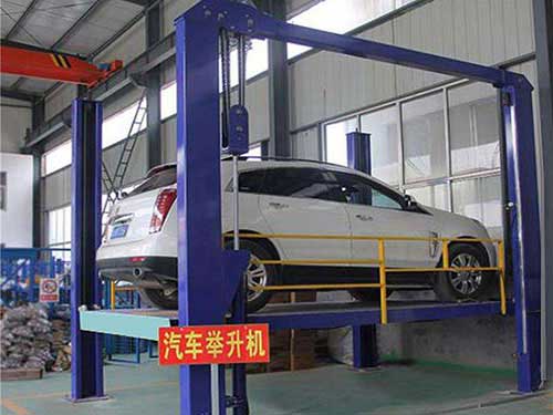 簡(jiǎn)易四柱式立體車庫