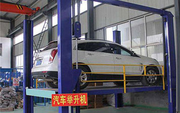 簡(jiǎn)易四柱式立體車庫