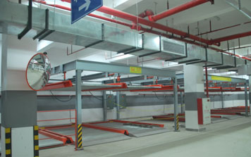 兩層升降橫移立體車庫