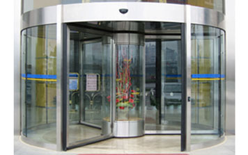 旋轉(zhuǎn)門 - 帶展廂自動旋轉(zhuǎn)門