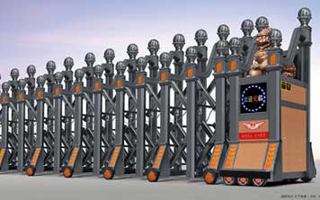 電動伸縮門 - 鴻運(yùn)當(dāng)頭1號伸縮門