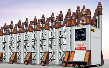 電動伸縮門 - 天下財富A-002伸縮門