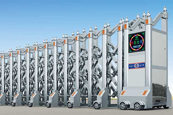 不銹鋼電動(dòng)伸縮門(mén)