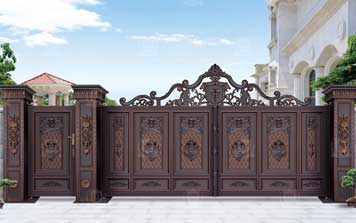 庭院別墅大門 - 豪華別墅庭院大門DM·22002