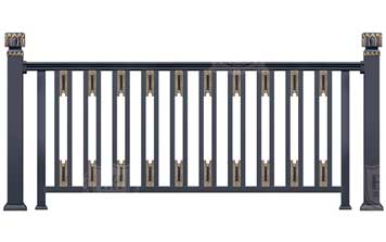 豪華別墅陽臺護(hù)欄HL·22012