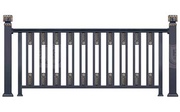 豪華別墅陽臺護(hù)欄HL·22011