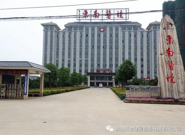 孝感市東南醫(yī)院-梟龍880A伸縮門