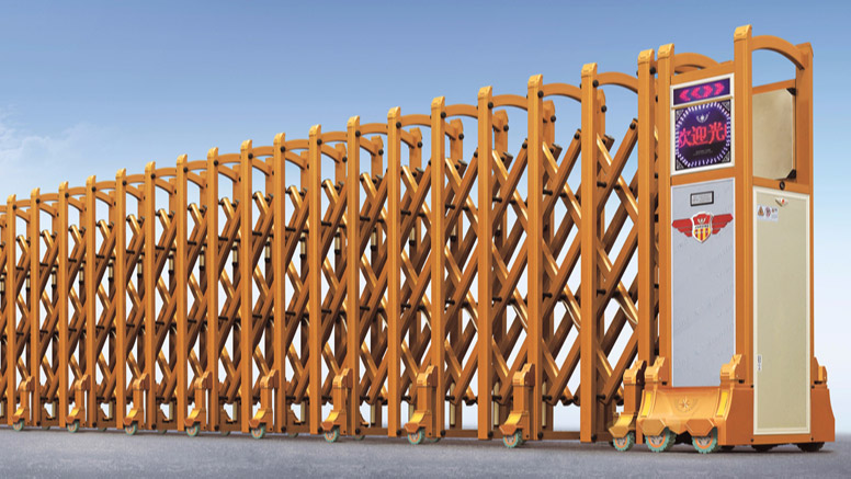 金建星JX-金星500土豪金廠(chǎng)房伸縮門(mén)