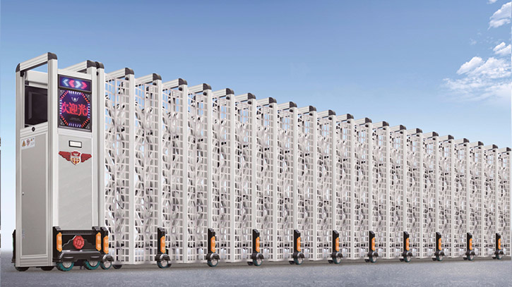 金建星伸縮門廠家-JX-380A3屏風(fēng)銀款式