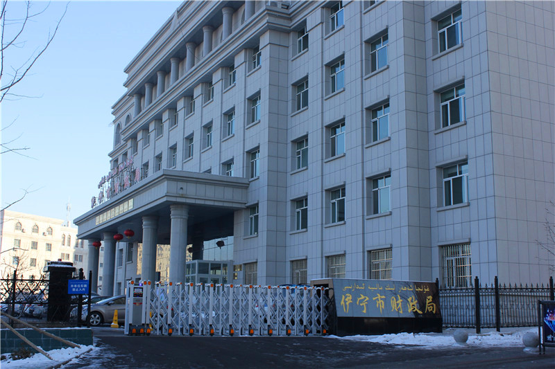 新疆伊寧市財政局伸縮門工程案例 - 中出網(wǎng)-智能出入口與停車充電門戶