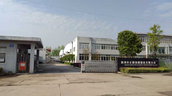 荊州市正園機械制造有限公司電動伸縮門案例 - 中出網-智能出入口與停車充電門戶