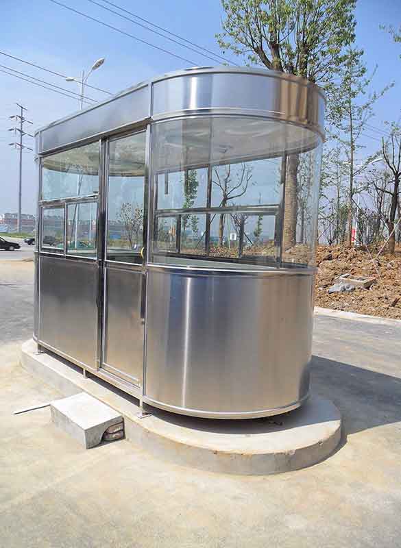 不銹鋼橢圓收費(fèi)亭
