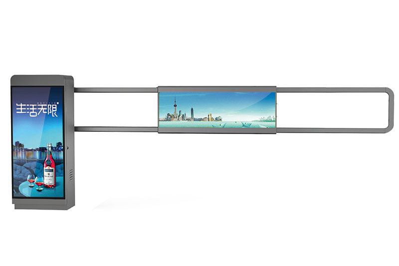 翻板式廣告道閘