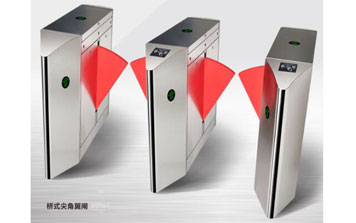 翼閘 - 小區(qū)大廈門禁橋式斜角翼閘