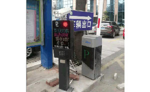 河南信陽新縣人民醫(yī)院車牌識別案例