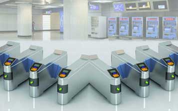 翼閘 - 扇門式檢票機(jī) GFLA-LE-004