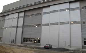 上海龍杰大門(mén)工業(yè)門(mén)案例