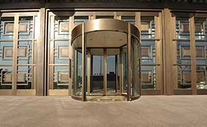 長(zhǎng)治公安局旋轉(zhuǎn)門(mén)案例