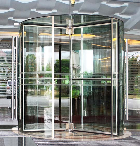 四翼水晶旋轉門