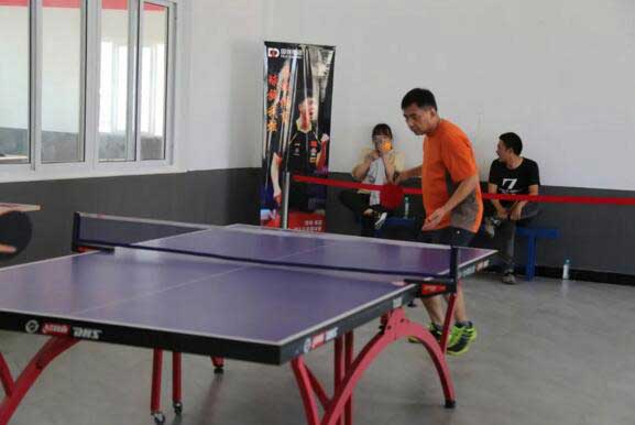 江蘇國強第一屆員工乒乓球趣味賽拉開序幕
